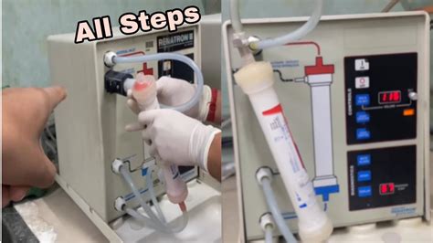 dialyzer holder|dialysis reuse technician.